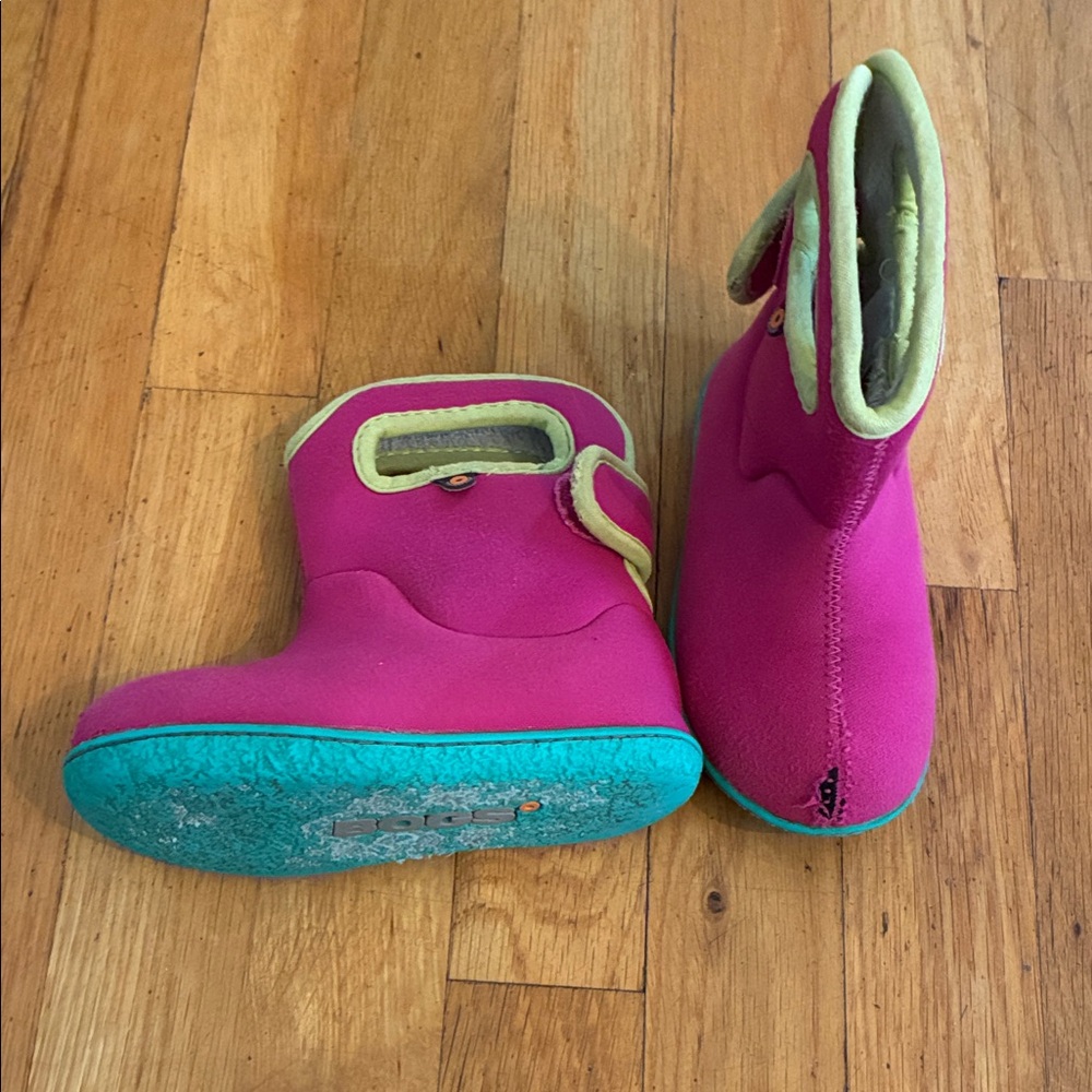 Pink Bogs Boots